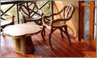 yala village jungle hotel cabana sitout
